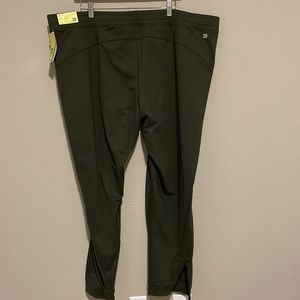 All in Motion Women’s Knit Run Pants  XXL Olive Green